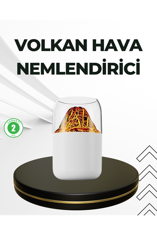 USB Şarjlı Volkanik Tasarımlı Buhar Makinesi