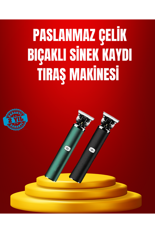 Ergonomik Tasarımlı Dayanıklı Metal Gövdeli Saç Kesme Makinesi