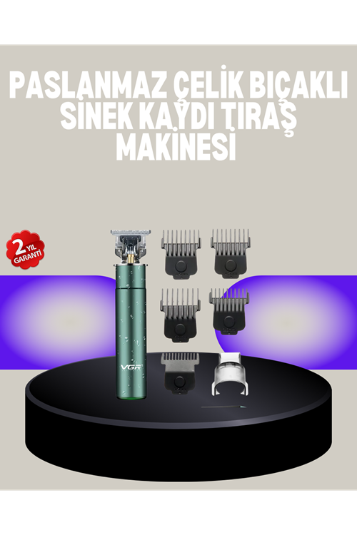 4 Limit Taraklı IPX5 Su Geçirmez Saç Kesme Makinesi