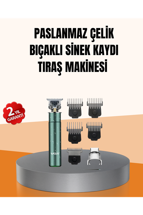 USB Hızlı Şarjlı 3 Saat Kullanımlı Saç Kesme Makinesi
