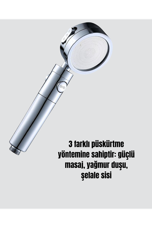 Su Basıncını Artıran Sızdırmaz Duş Başlığı