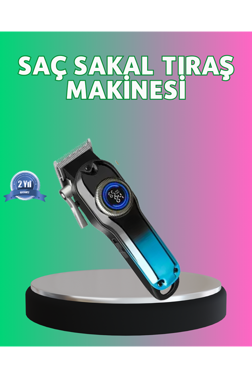 4 Limit Tarağı ve Ayarlanabilir Kesim Uzunluğu Saç Makinesi