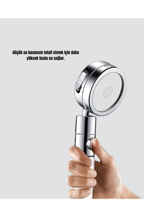 360° Ayarlanabilir Çok Fonksiyonlu Duş Başlığı