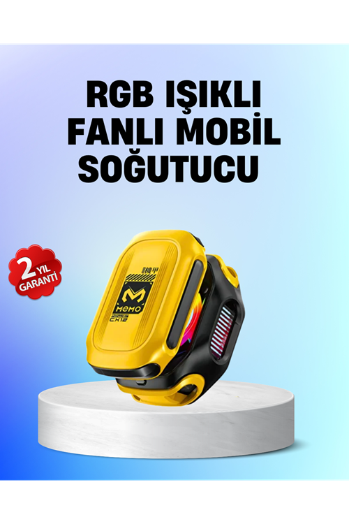 Yarı İletken Çipli RGB Işıklı Telefon Soğutucu