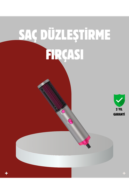 Elektriklenme Önleyici İyonik Saç Şekillendirme Fırçası