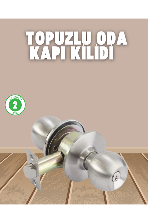 İç ve Dış Mekan Uyumlu Giriş Tipi Topuzlu Kilit