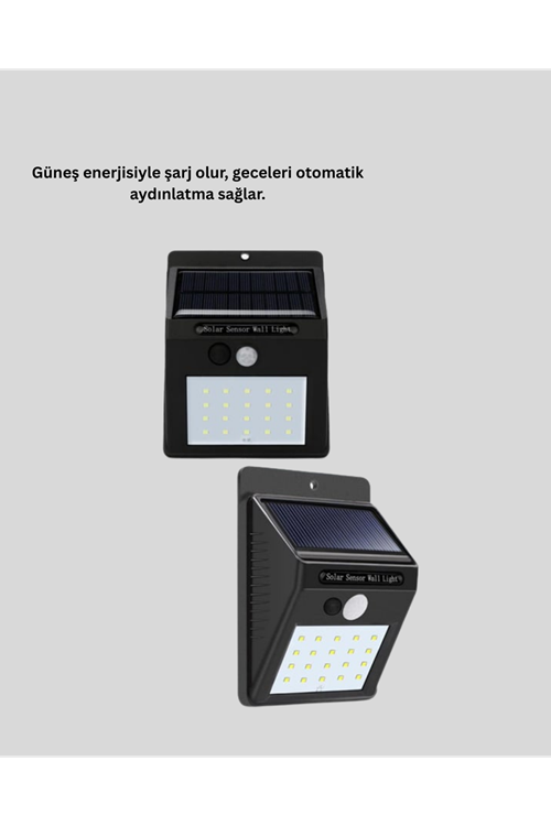 Güneş Enerjili Su Geçirmez Dış Mekan Aydınlatma