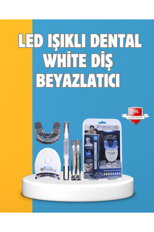 Mavi Işık Teknolojisi ile Güvenli Diş Beyazlatıcı Sistem