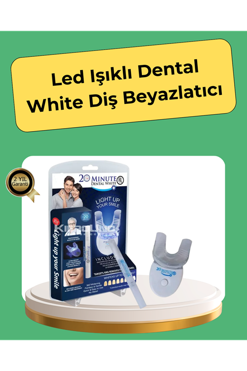 20 Dakikada Hızlı Etkili Diş Beyazlatıcı Cihaz