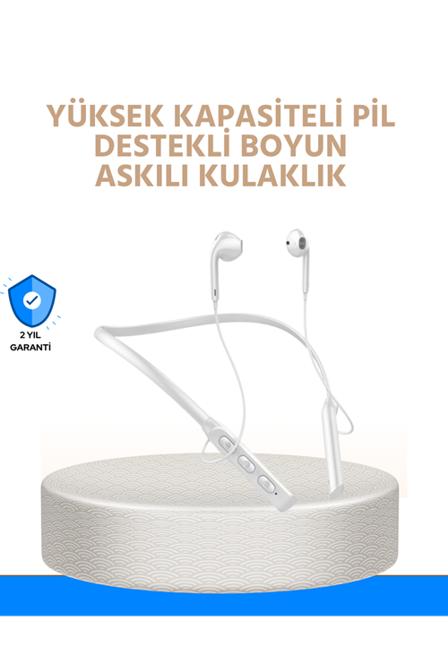 Gürültü Azaltıcı Ergonomik Boyun Askılı Kablosuz Kulaklık