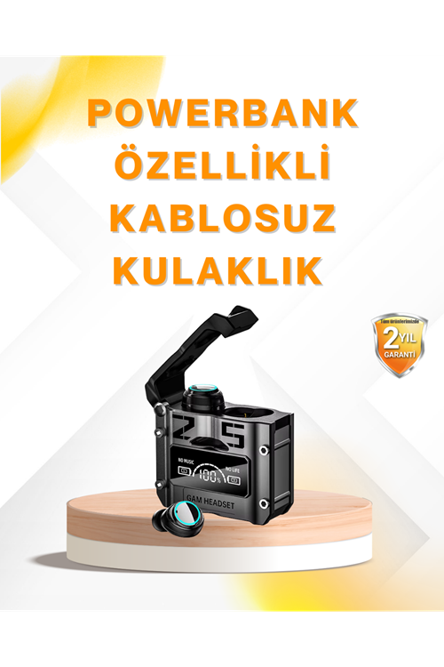 Su Geçirmez Bluetooth Kulak İçi Kablosuz Kulaklık 400mAh Pil