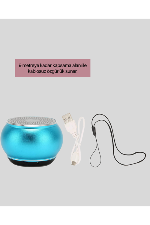 Mini Bluetooth Speaker | Uzun Pil Ömrü, Şık ve Hafif Tasarım