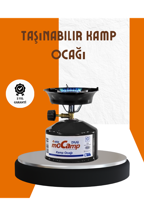 Taşınabilir Metal Gövdeli Kamp Ocağı Seti