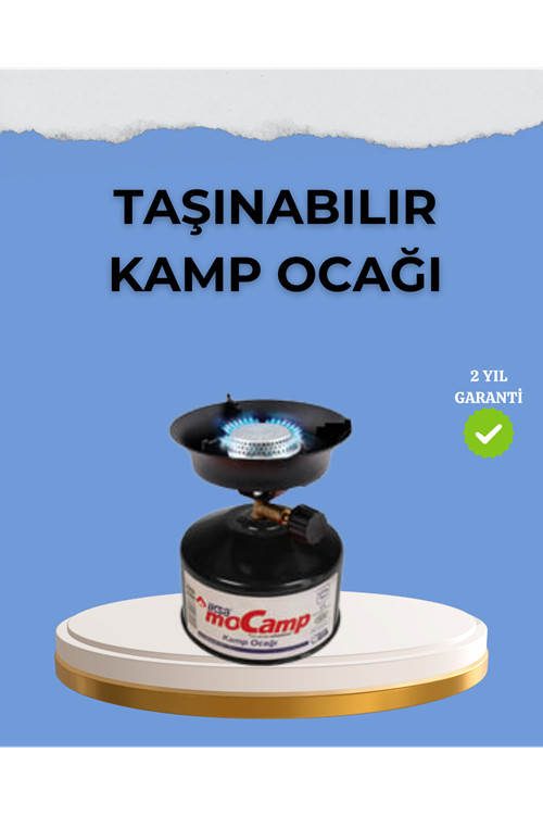 Kompakt ve Hafif Kamp Ocağı Seti Gaz Tüplü