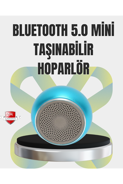 Kablosuz Bluetooth 5.0 Hoparlör | Kompakt ve Güçlü Ses