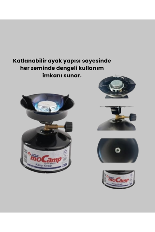 Piknik ve Doğa Yürüyüşü İçin Taşınabilir Kamp Ocağı