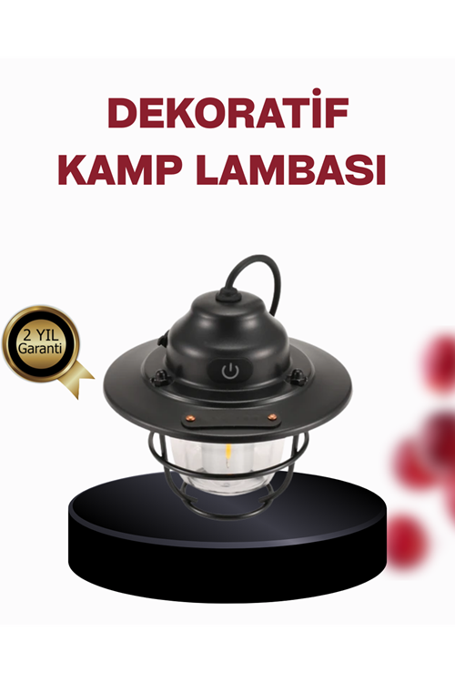 Su Geçirmez Taşınabilir Çadır Gece Lambası
