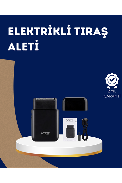 Ultra İnce Elektrikli Tıraş Makinesi | USB Şarjlı ve Su Geçirmez