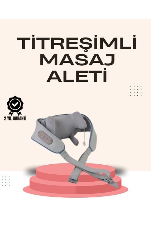 Kablosuz Boyun ve Omuz Masaj Aleti | Isıtmalı ve Yoğurmalı