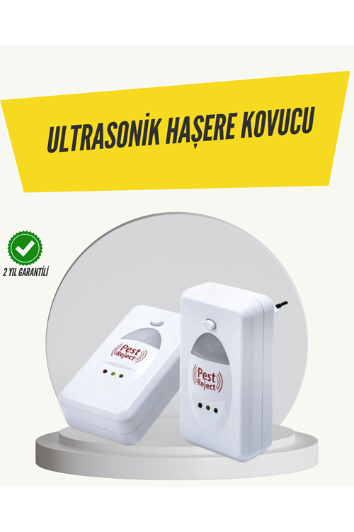Ultrasonik Haşere Kovucu Cihaz 150 m2 Etki Alanı