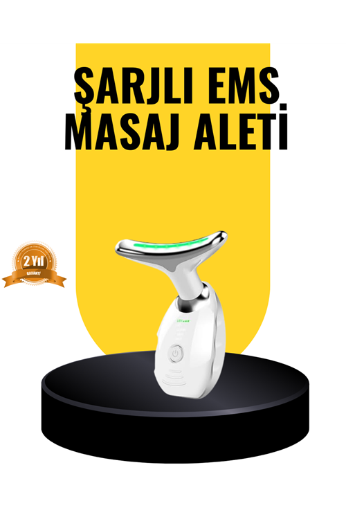 Kablosuz Şarjlı Yüz Masaj Cihazı | Cilt Yenileyici ve Nem Dengeleyici