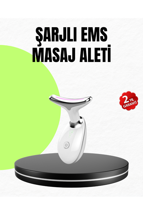 Kırışıklık Önleyici Güzellik Cihazı | Mikro Akım Masaj ve Isı Terapisi