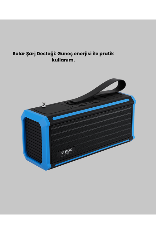 J-IPOX P520 Taşınabilir Bluetooth Hoparlör Güçlü Ses + Radyo