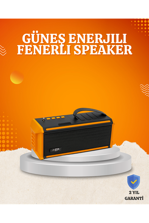 Taşınabilir J-IPOX P520 1200 mAh Bluetooth Hoparlör Mikrofonlu