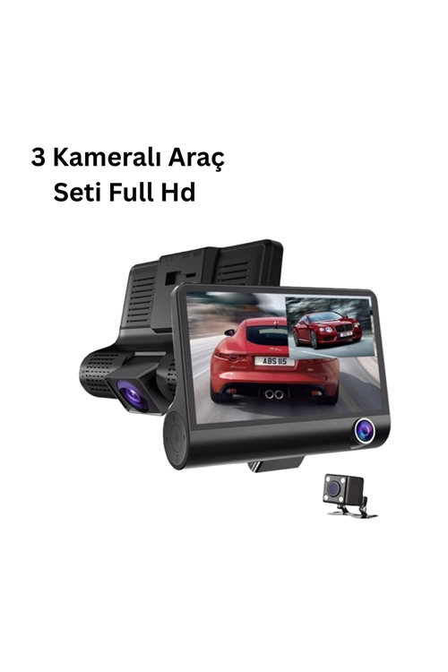 3 Kameralı Araç DVR