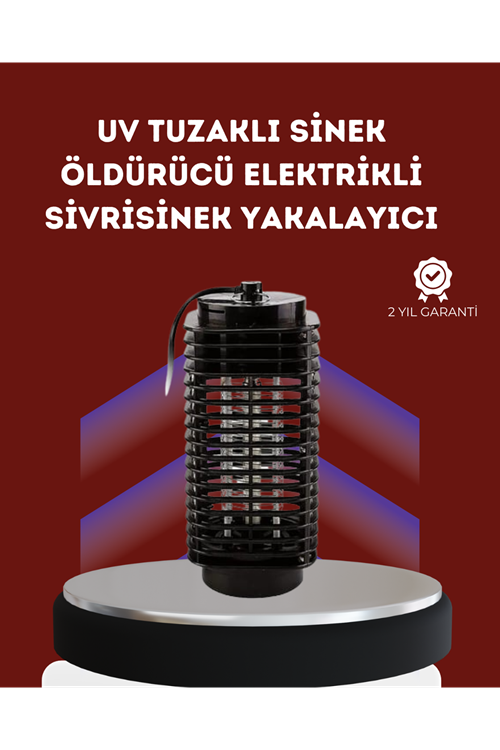 Uzun Ömürlü Elektrikli Sivrisinek Katili – Sessiz Çalışma, Güçlü Performans
