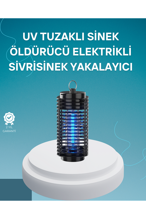 Çevre Dostu Elektrikli Sivrisinek Öldürücü Lamba – 50m² Etki Alanı