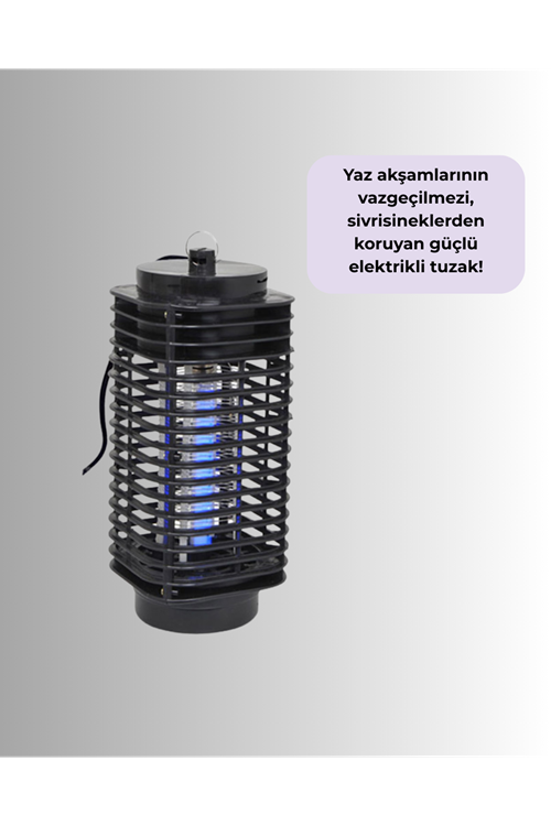 Çevre Dostu Elektrikli Sivrisinek Öldürücü Lamba – 50m² Etki Alanı