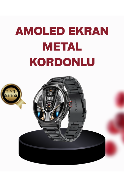 10 Gün Pil Ömrü ve 100+ Spor Modu ile SW80 Akıllı Saat