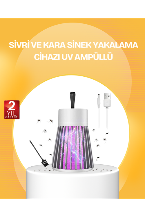 Sessiz ve Güvenli Sivrisinek Kovucu Lamba