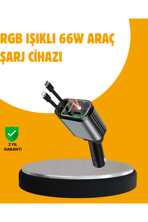 Kia, Seat, Mazda, Mitsubishi Araçlar için Çok Fonksiyonlu Araç Şarj Adaptörü