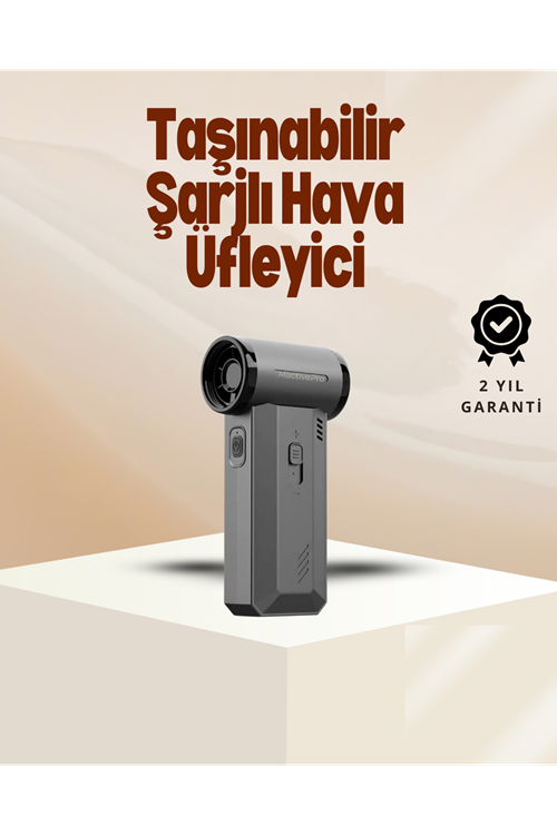 Yüksek Hızlı Kablosuz El Tipi Hava Üfleme Temizlik Cihazı
