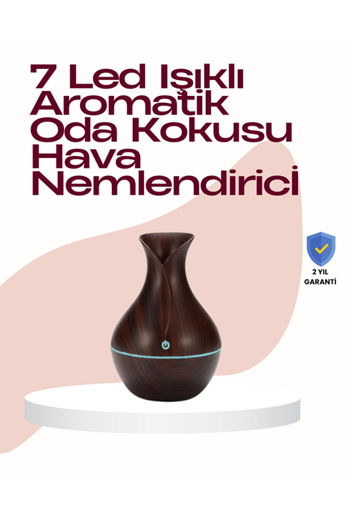 130ml Su Depolu USB Güçlü Kompakt Masaüstü Nemlendirici Difüzör
