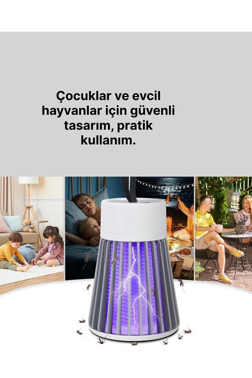 Uzun Ömürlü Bataryalı Taşınabilir Böcek Kovucu