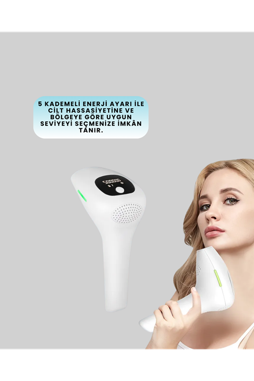 Hasuba HS-262 IPL Epilasyon Cihazı 5 Kademe 1M Atım