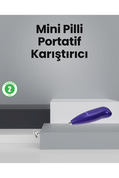Mutfak İçin Mini El Mikseri – Kahve, Süt, Krema ve Sos Karıştırıcı