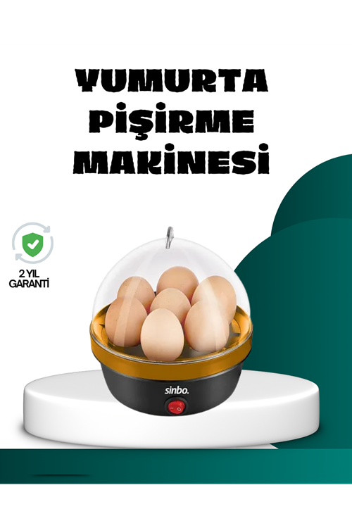Elektrikli Yumurta Pişirme Makinesi 7 Yumurta Kapasiteli