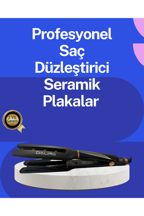 Kadın Saç Düzleştirici Seyahat Dostu 5 Kademeli Isı Kontrolü