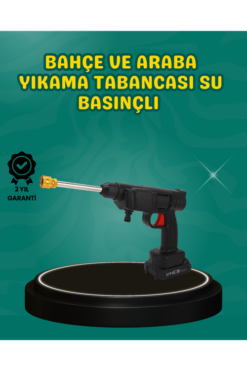 48V Şarjlı Basınçlı Yıkama Cihazı Köpük Hazneli 2025 Orijinal Model