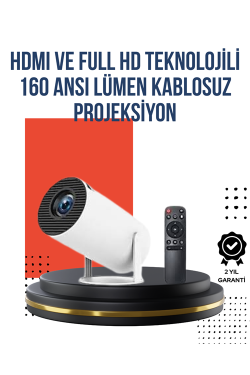 Kablosuz Bağlantılı Ultra Pro Projeksiyon