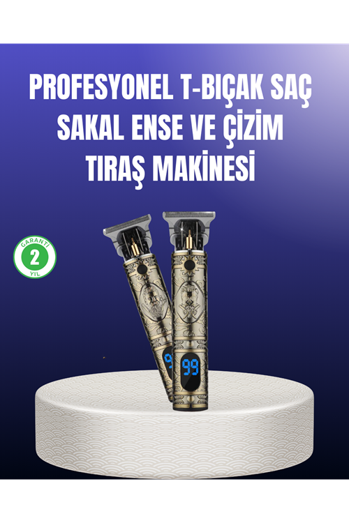 Erkek Bakım İçin Profesyonel Şarjlı Tıraş Makinesi