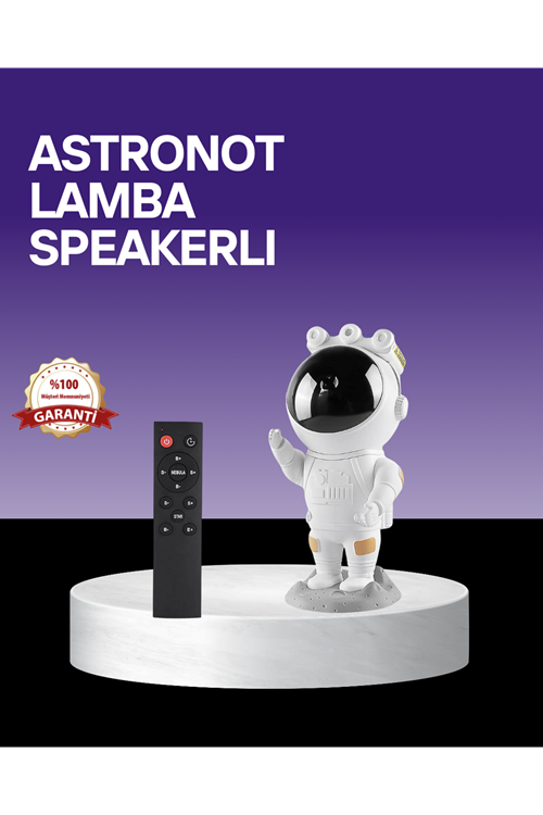 Dekoratif ve Fonksiyonel Astronot Projeksiyon Aydınlatma