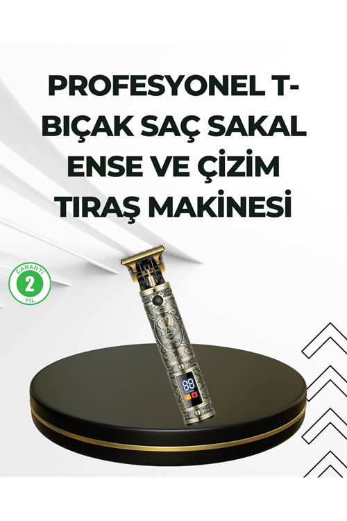 Su Geçirmez Daling Saç ve Sakal Tıraş Makinesi