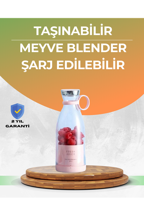 Kompakt ve Şık Tasarımlı Taze Meyve Suyu Hazırlayıcı