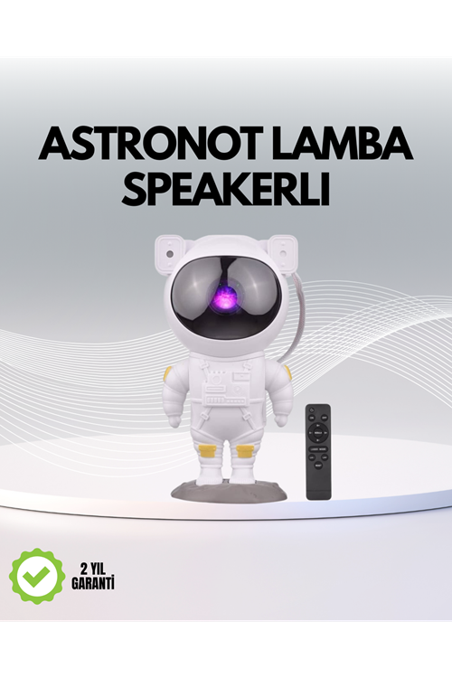 USB Güç Bağlantılı Çok Fonksiyonlu Astronot Gece Lambası