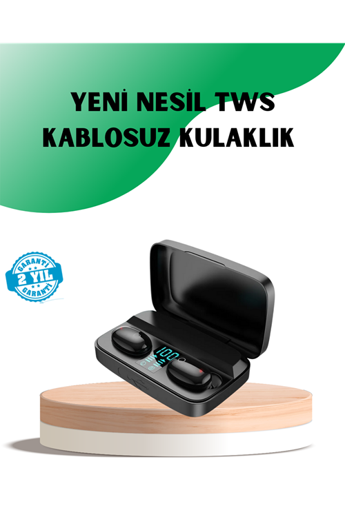 Yüksek Ses Kaliteli A10s TWS Bluetooth 5.0 Kablosuz Kulaklık